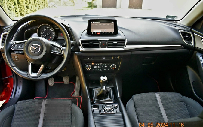 Mazda 3 cena 65000 przebieg: 80130, rok produkcji 2017 z Mieszkowice małe 466